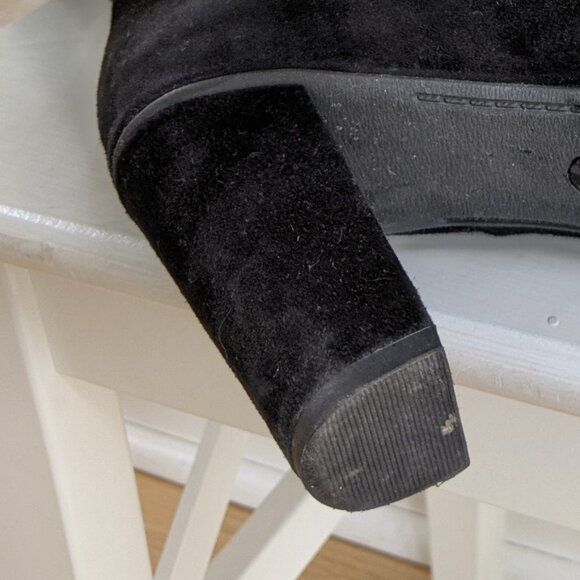 GEOX SUEDE HEELED BOOTS - Picture 9 of 9